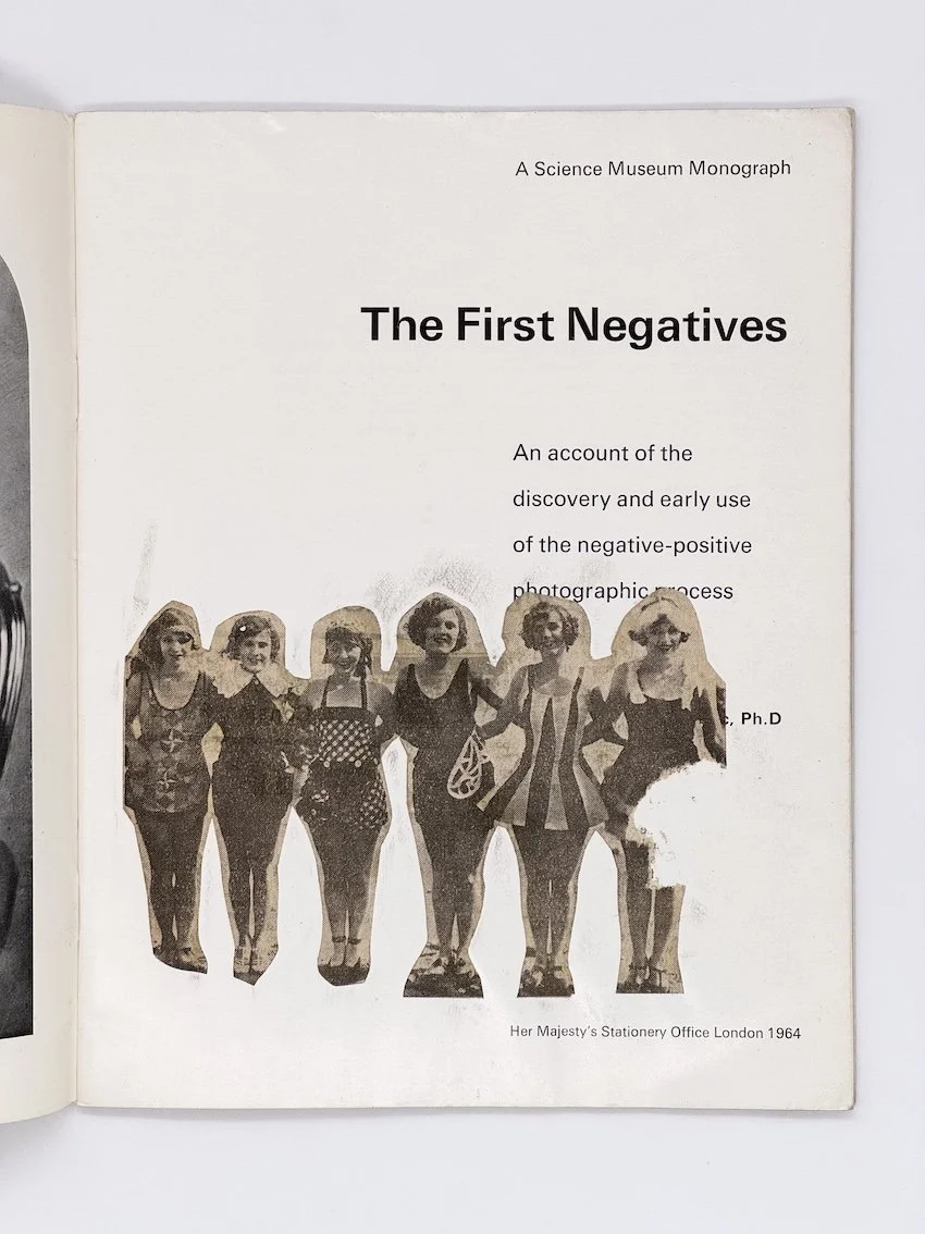 D.B. Thomas, The First Negatives. A Science Museum Monograph, 1964