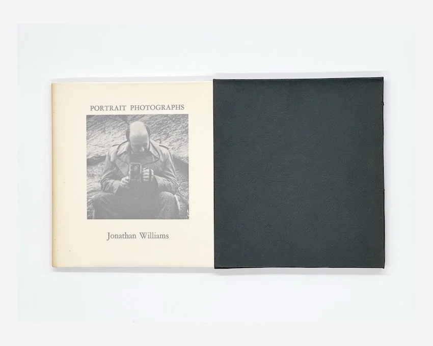 Jonathan Williams, Portrait Photographs. Coracle Press, London, 1979.