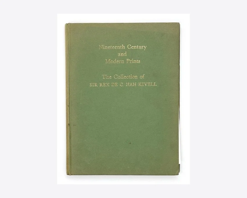 The Collection of Rex de C. Nan Kivell: Nineteenth Century of Modern Prints. Sotheby Parke Bernet & Co., London, Tuesday 4th October, 1977. 