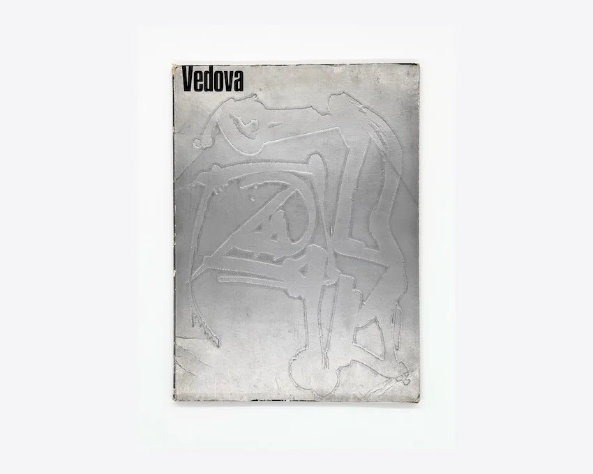 Emilio Vedova - Grafica e Didattica. Regione Valle d’Aosta, 1975. Including Vedova’s study for multiple ‘Presenza 1975’.