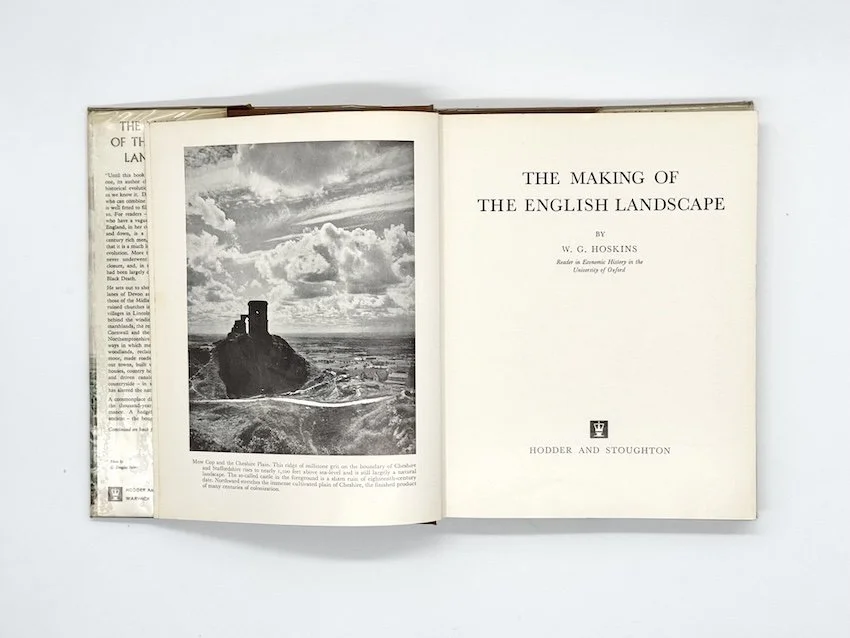 W.G. Hoskins, The Making of The English Landscape. Hodder and Stoughton, London, 1967.  Room & Book secondhand art books London