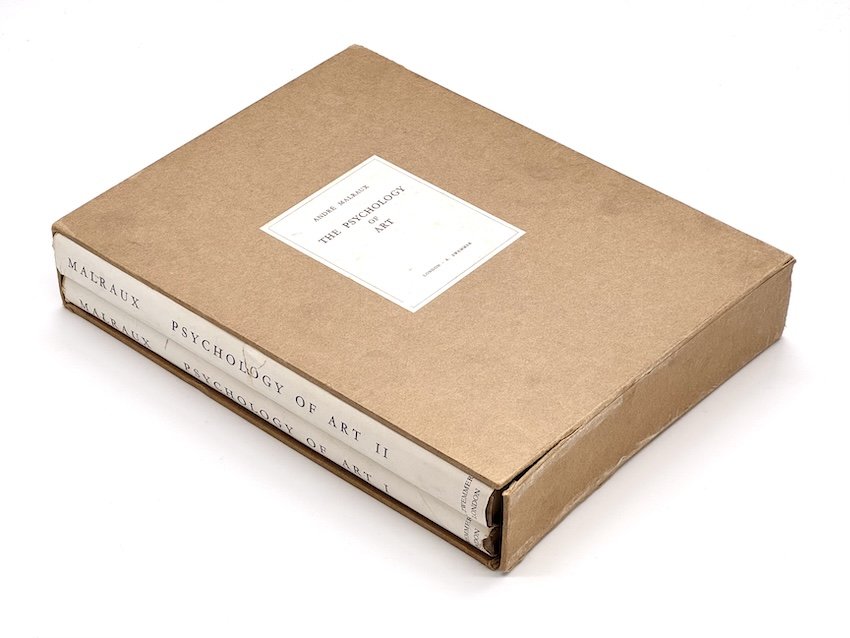 André Malraux’s Psychology of Art, Volume I Museum Without Walls & Volume II The Creative Act. (1949-1950)