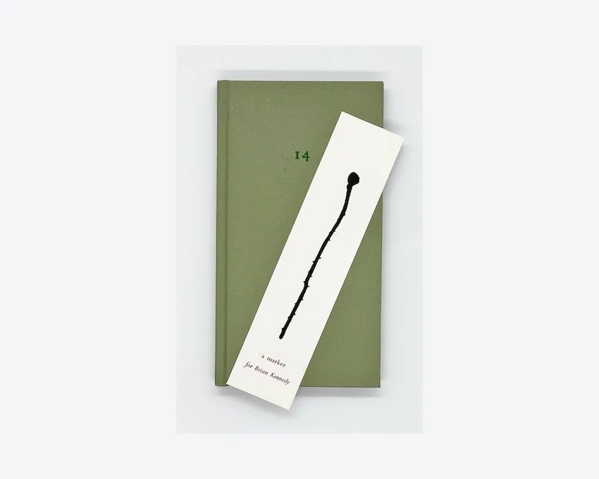 Erica Van Horn and Simon Cutts, 14 Blackthorns, a fascicule,  Coracle Press, 1999