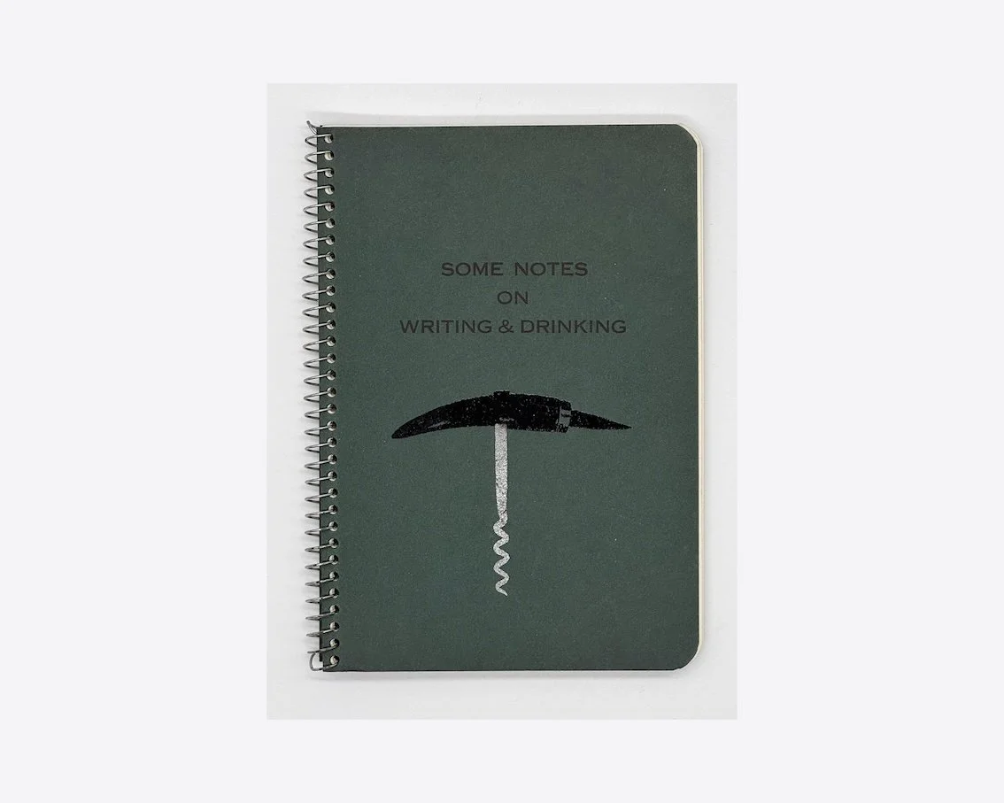 Bill Culbert & Simon Cutts, Some Notes on Writing and Drinking. Coracle, Docking, 1992. One of 183 copies.