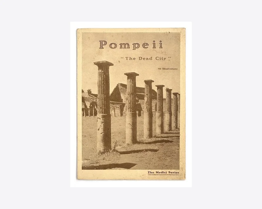 Pompeii “The Dead City”. Its Story and Art with 70 illustrations and a plan of the excavated portion of the town. The Medici Art Series, G. Fattorusso, Florence, 1925.