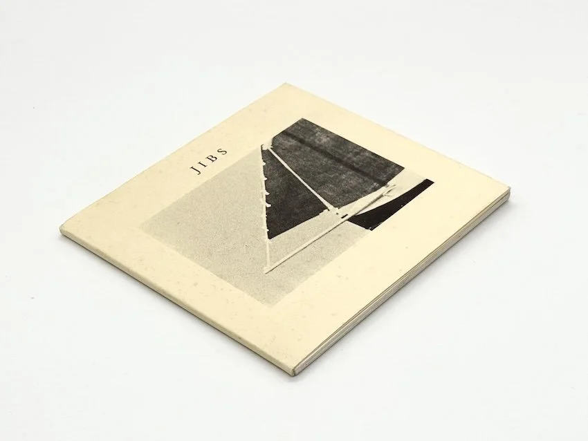 Jibs, by Ian Hamilton Finlay. Wild Hawthorn Press, 1972. One of 350 signed and numbered copies.