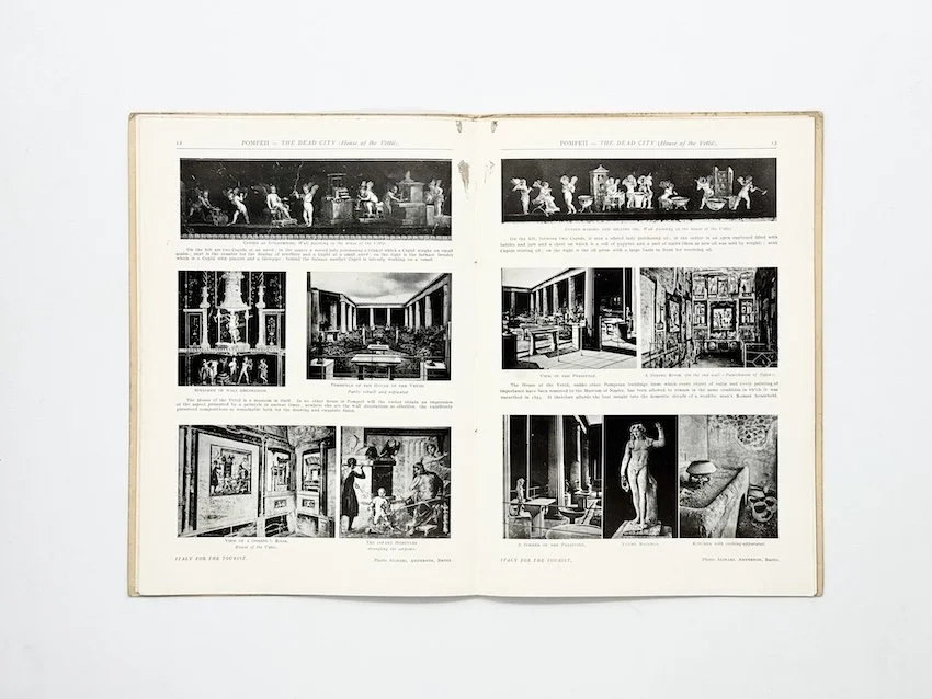 Pompeii “The Dead City”. Its Story and Art with 70 illustrations and a plan of the excavated portion of the town. The Medici Art Series, G. Fattorusso, Florence, 1925.