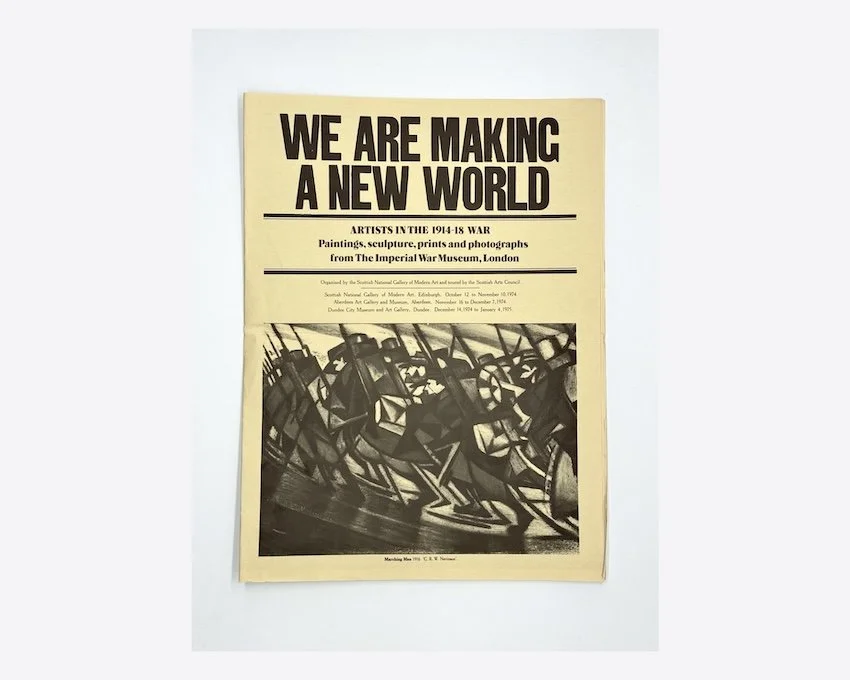 We are making a new world. Artists in the 1914-1918 War. Scottish Arts Council, 1974
