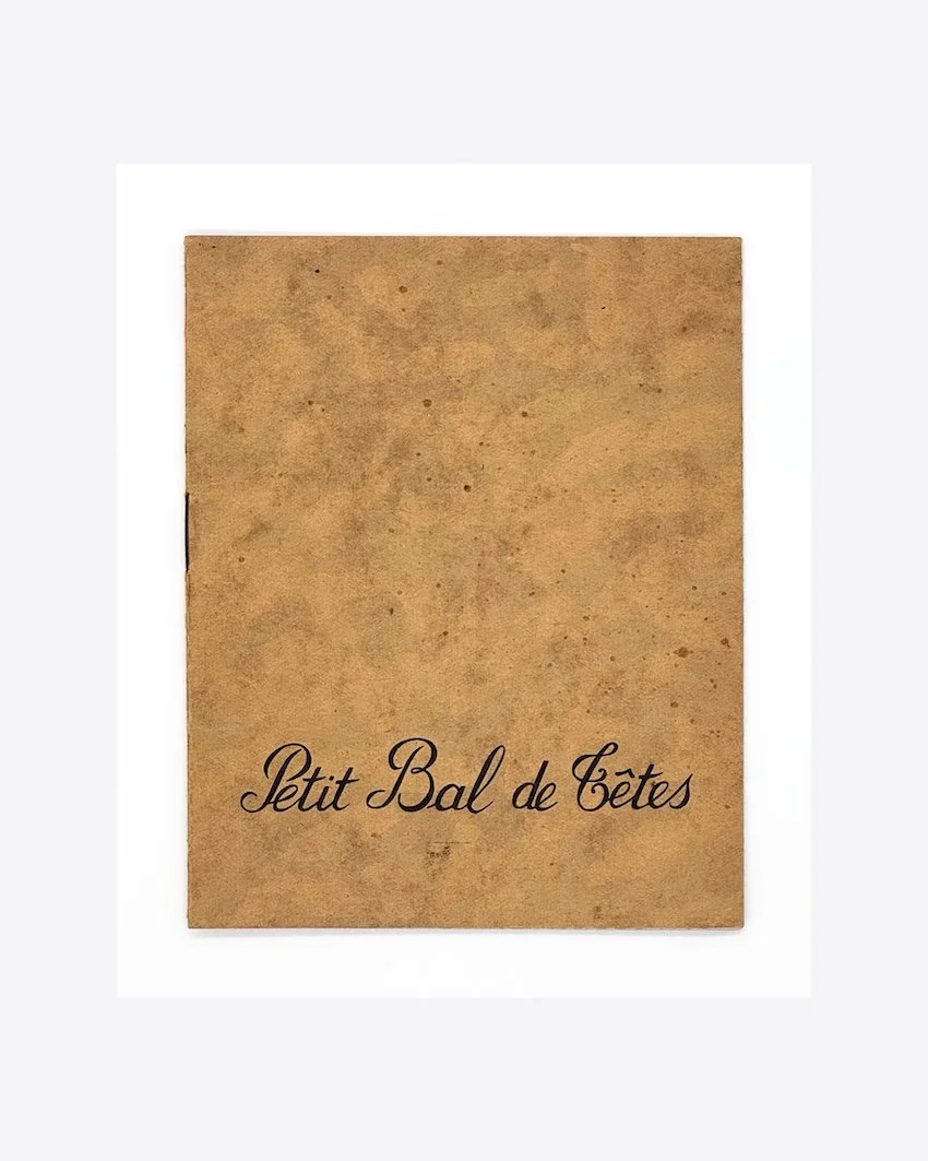 Petit Bal de Têtes. Galerie A. Chave, Vence, 1960. [including Dubuffet, Giacometti, Noguchi]