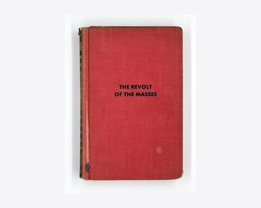 Jose Ortega Y Gasset, The Revolt of The Masses. Norton & Company Inc., New York, 1932. First American Edition. Anonymous English translation.