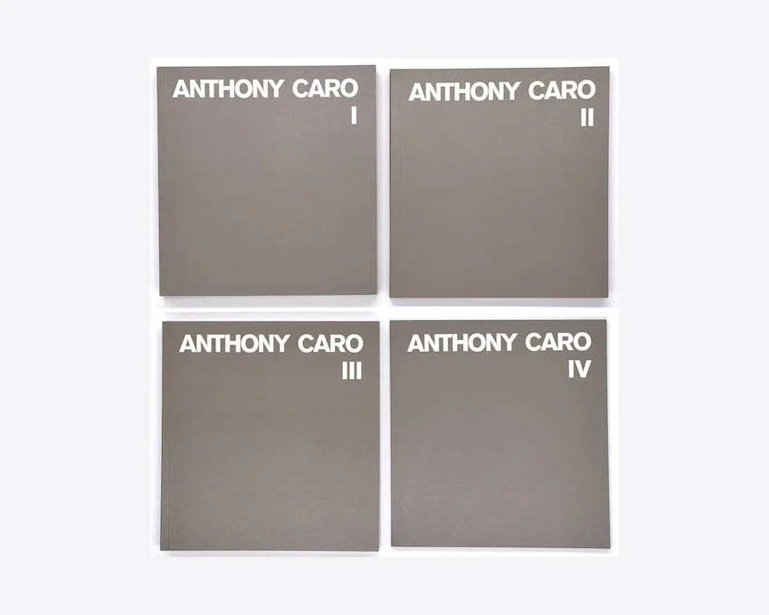The Sculpture of Anthony Caro 1942–1980. A catalogue raisonné. Galerie Wentzel, Köln, 1981. 4 volumes in slipcase.