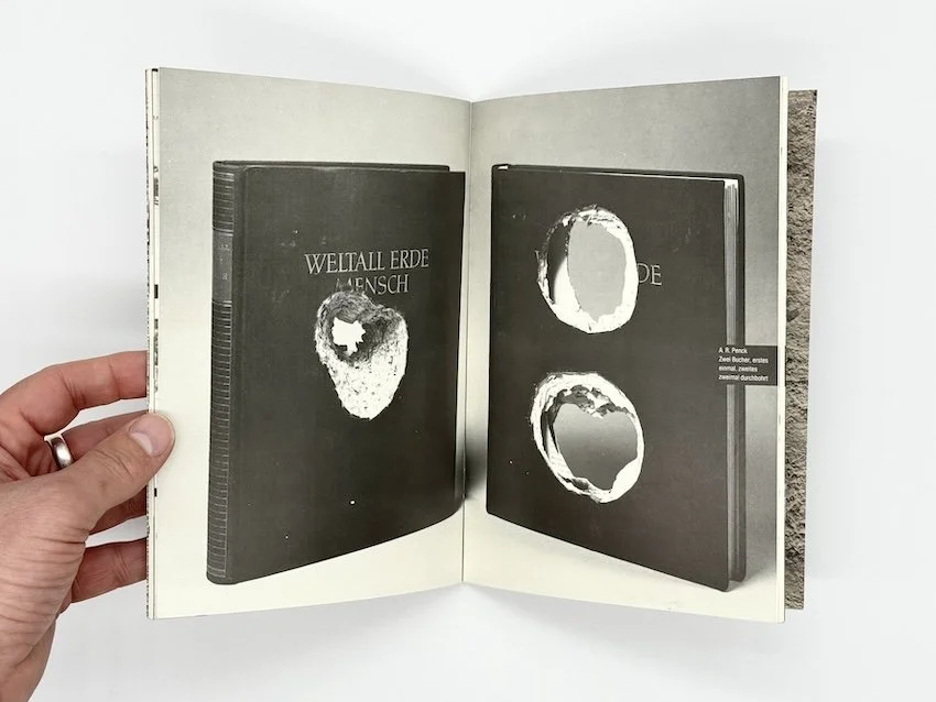Pavel Buchler, Turning over the Pages : Some Books in Contemporary Art. Kettles Yard Gallery, Cambridge, 1986.  Ian Hamilton Finlay’s 'Two Billows’.
