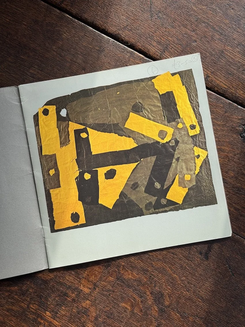 Francis Davison. Paper collages. Arts Council of Great Britain, London, 1983. Room & Book secondhand art books, London