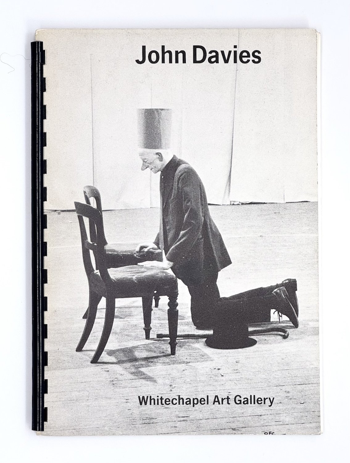 John Davies, Whitechapel Art Gallery, London, 1972. Room & Book secondhand art books London