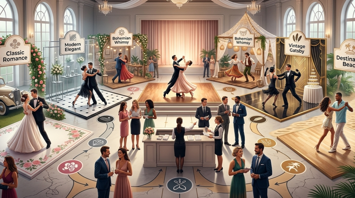 Choosing the Right Dance Style for Your Wedding Theme | Let's Dance Brisbane and Gold Coast