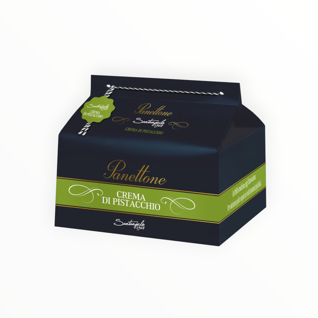 Panettone pyragas su pistacijų kremu, 900 g.