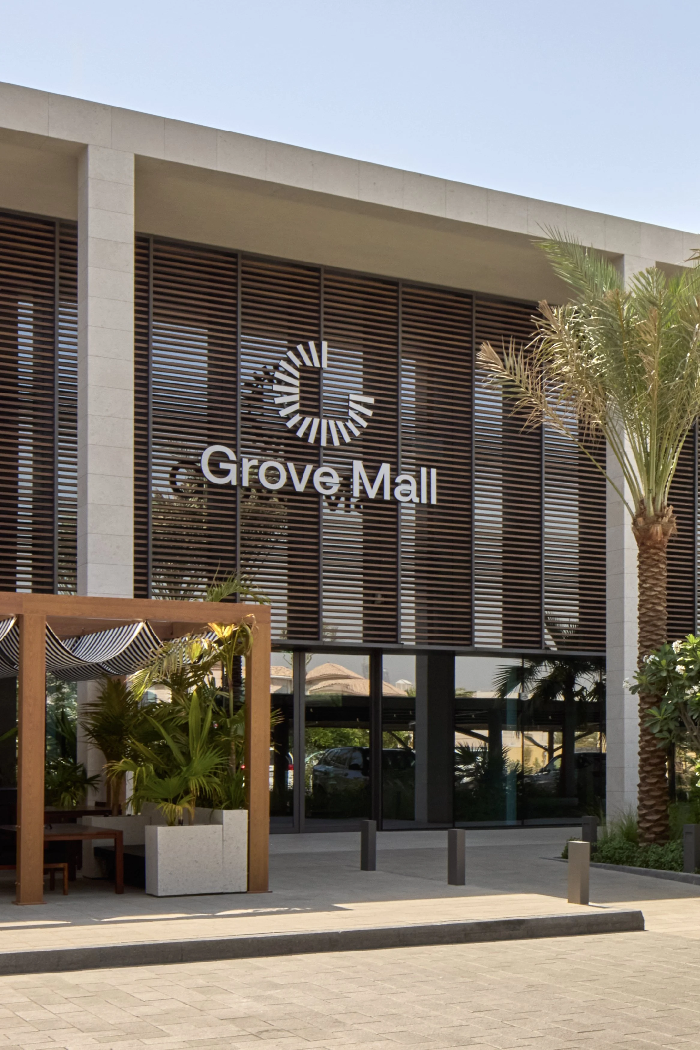 Grove Mall Master English Exterior Sign Al Barsha