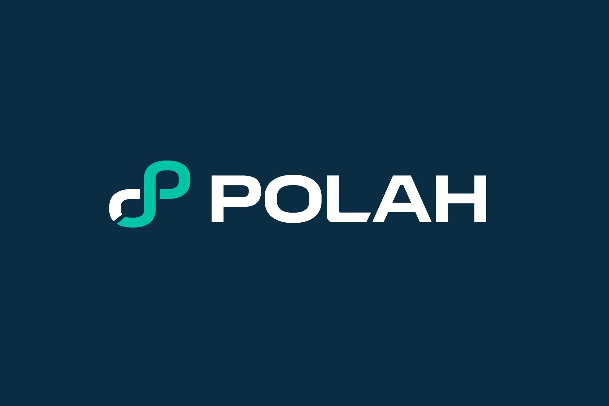 Polah branding - negative logo version