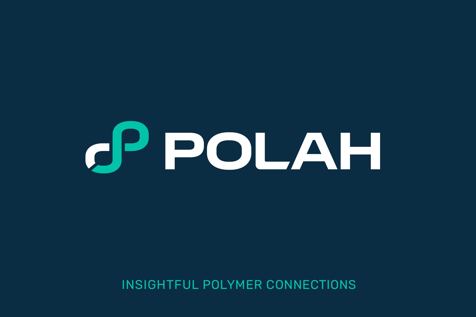 Polah branding - logo in colour negative