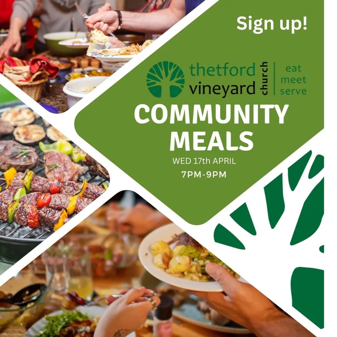 This week sees the return of our monthly&nbsp;community&nbsp;meals! A chance to invite neighbours, friends, family, and colleagues as we enjoy a bring-and-share potluck&nbsp;meal. Please sign yourself (and any guests) up so that our hosts can prepare