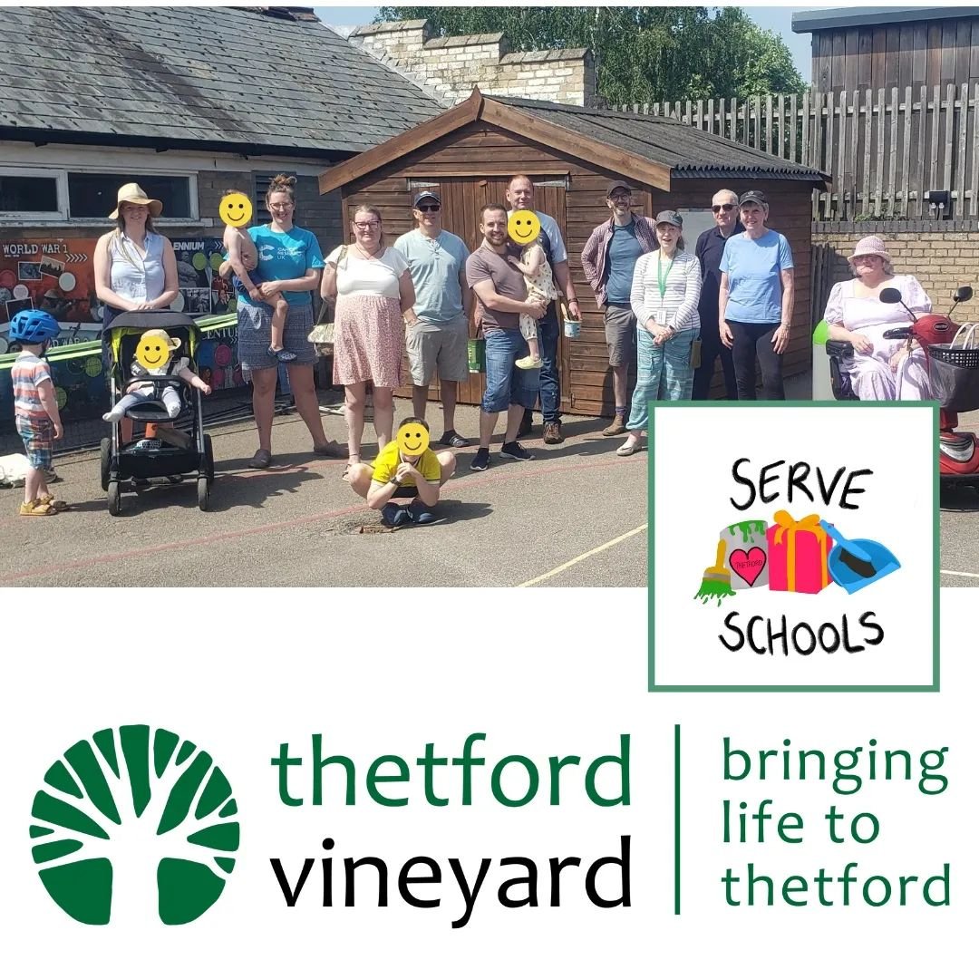 SERVE SCHOOLS SUNDAY//

This morning, Thetford Vineyard Church created a space to serve @norwich.road.academy - painting sheds and benches. What a difference ❤. There will be another opportunity to serve schools next monrh!