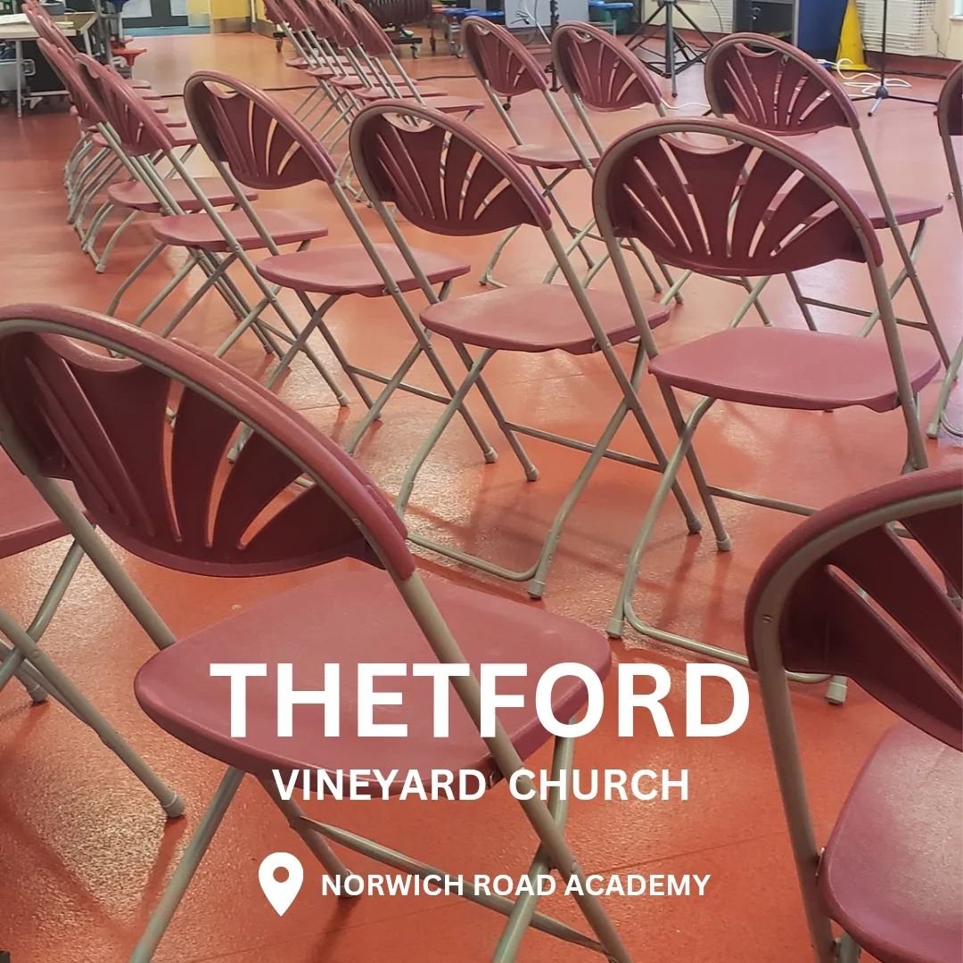 WE'VE SAVED YOU A SEAT! 

Join us on Sunday as we continue in our series &quot;being the Church&quot;

Refreshments and sign up for Vineyard Kids will be available from 10.15am and we will start at 10.30am

We will worship, there will be a short talk