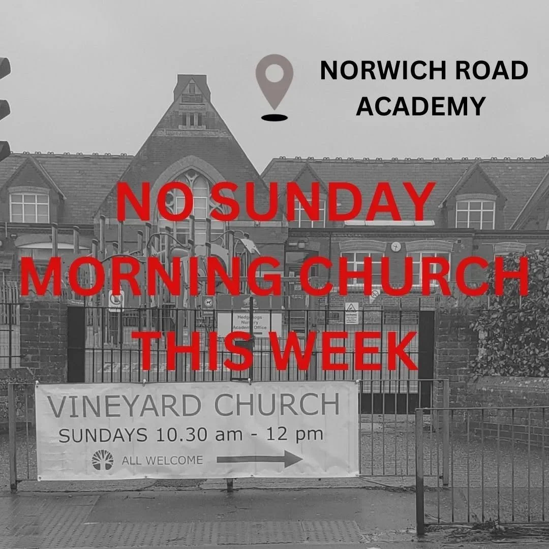 Due to our wreath making event in the afternoon, there will be no Sunday Morning Church gathering at Norwich Road Academy this weekend.