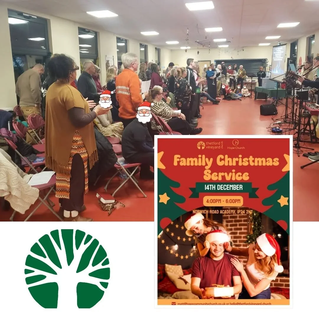 It was wonderful to see so many of you at our joint Family Christmas service with @hopechurchthetford

Lots of fun and joy as we united around our worship of Jesus!