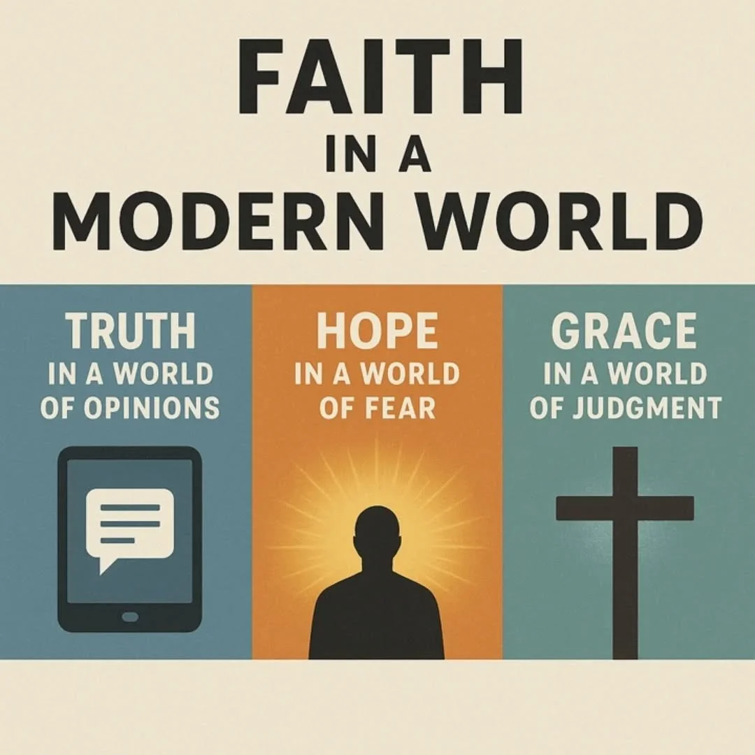 On Sunday we started a new 3-part series "Faith in a Modern World". You can listen to the first talk on "Truth in a world of opinions" via Spotify. Search for Thetford Vineyard Church or head to www.thetfordvineyard.church