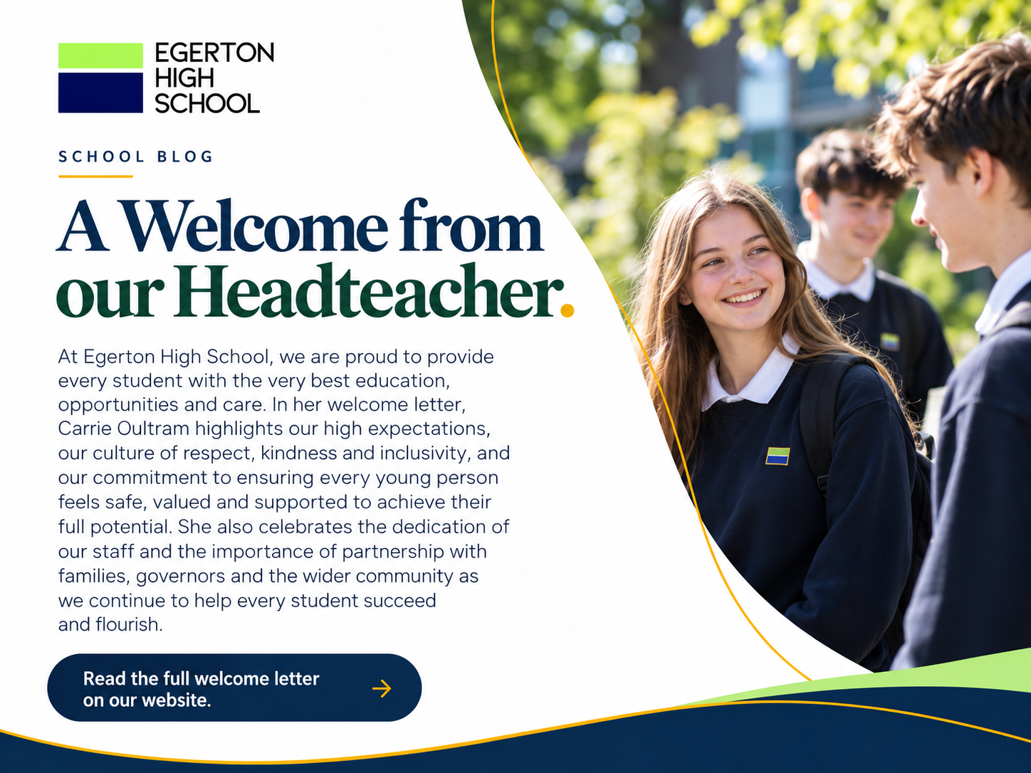 A Welcome from Our Headteacher