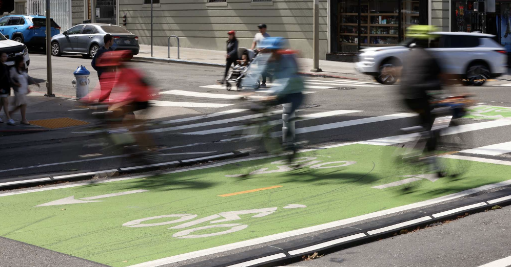 San Francisco Chronicle: S.F. hopes federal grant speeds up switch to e-bikes for food delivery services