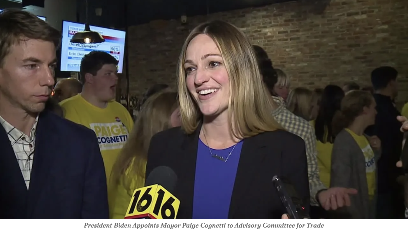 BNN: President Biden Appoints Mayor Paige Cognetti to Advisory Committee for Trade