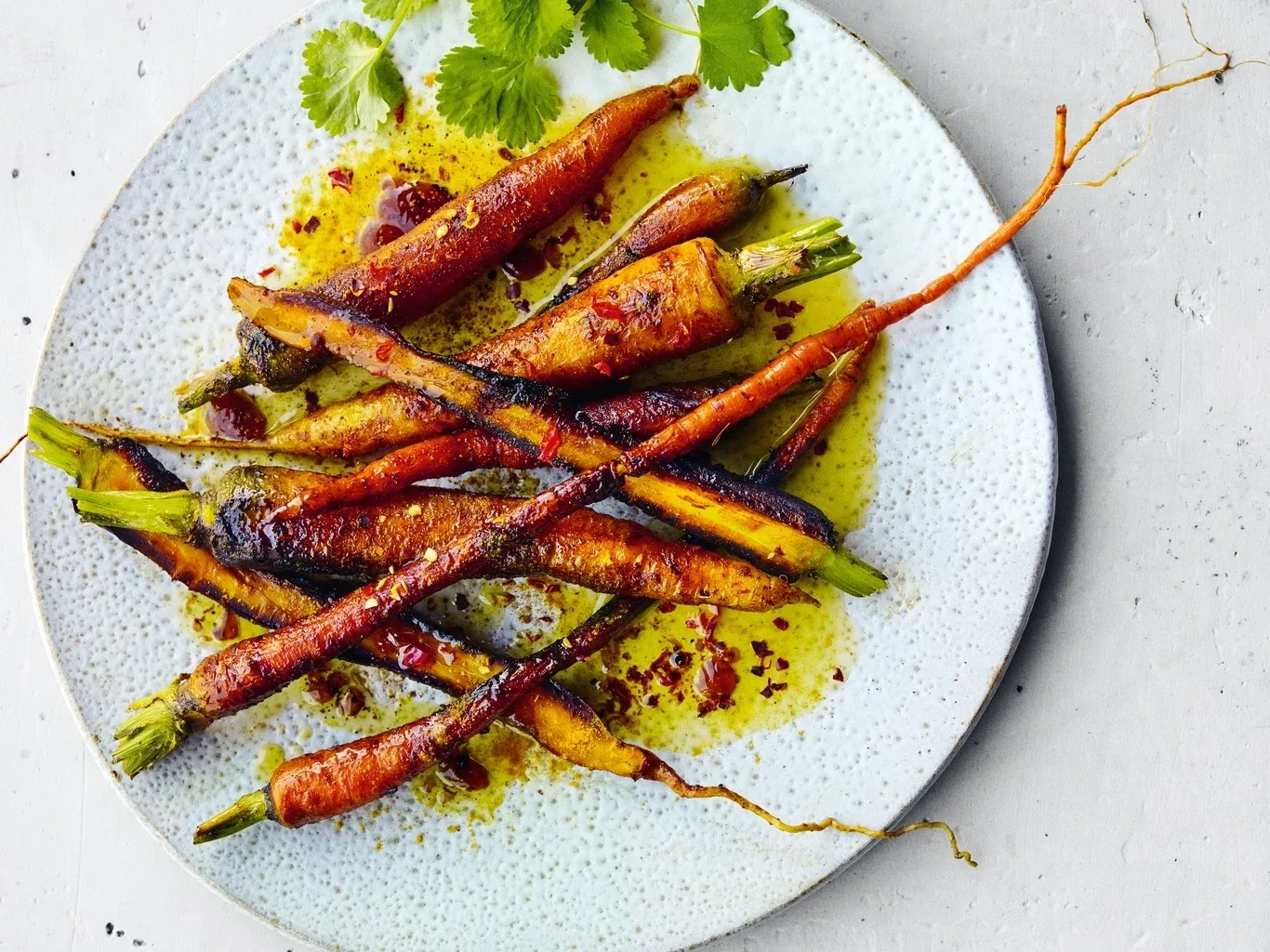 Karamelizovaná mrkev s&nbsp;medem