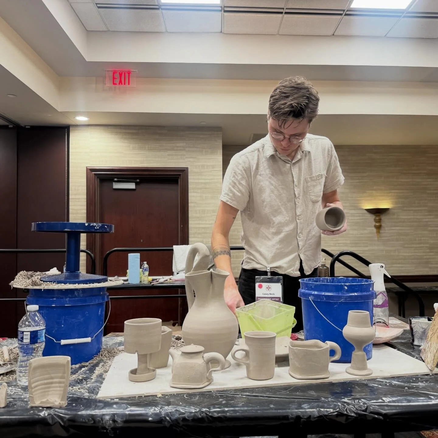 Alabama, it&rsquo;s been great. 

the @alabamaclayconference was a blast! Many many thanks to the folks that made the whole event happen! It is put on by a very dedicated group of volunteers. I had a wonderful time demoing beside @taylorsijan and mee