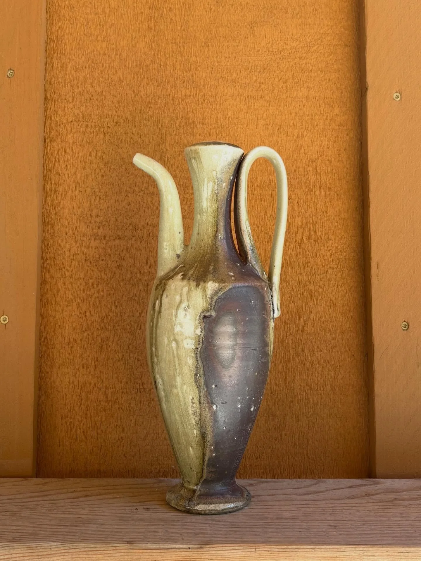 Ewer 
It&rsquo;s been fun revisiting this form for an upcoming exhibition @companiongallery 
#sodafired
#highaluminaclay