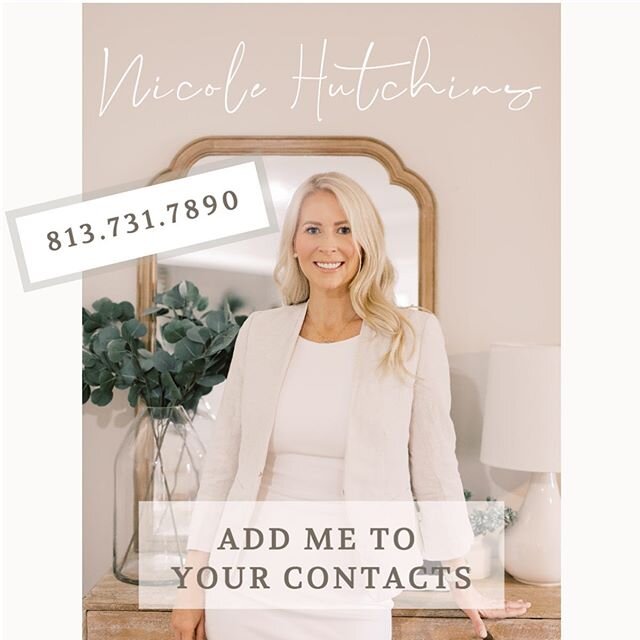 Let's connect! ⁠📲⠀
⠀
Add my number to your contacts so that when you are ready for your next real estate endeavor you&rsquo;ve already got me on speed dial 😉⠀
⁠⠀
📸: @thestudiomagnolia