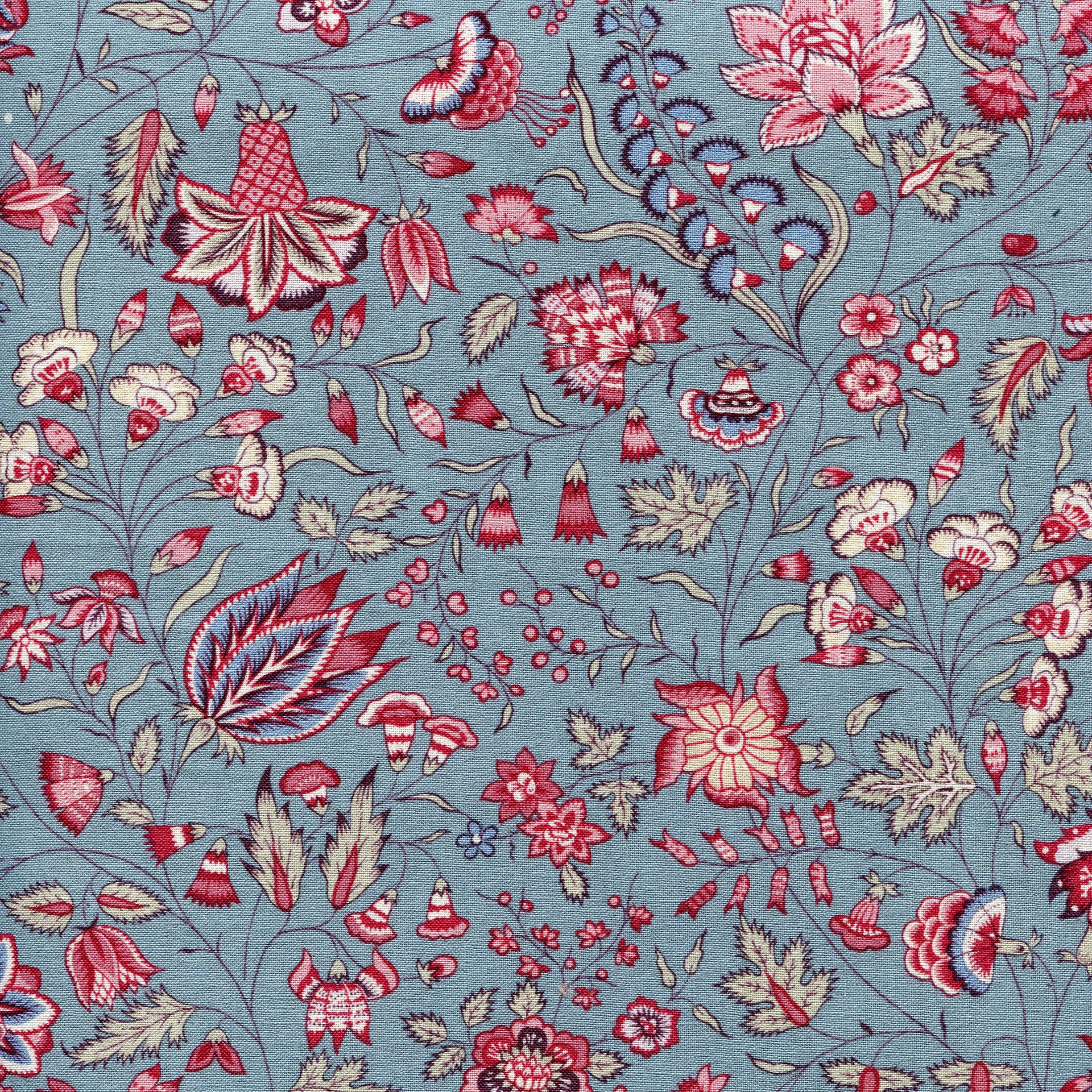 Dutch Heritage Quilting Cotton Fabrics 1025 Blue