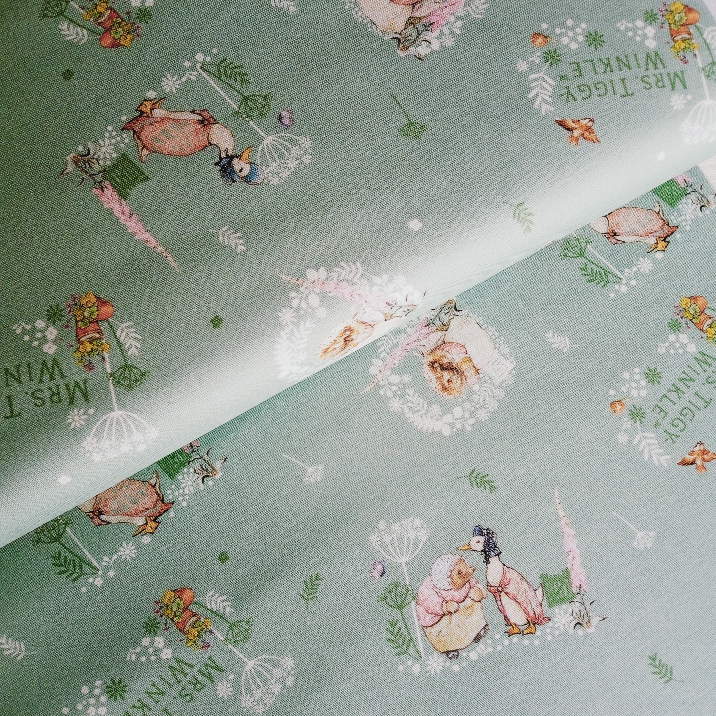 Peter Rabbit Cotton Fabric Garden Path Crafty Baba Fabrics peter-rabbit-cotton-fabric-garden-path-crafty-baba-fabrics