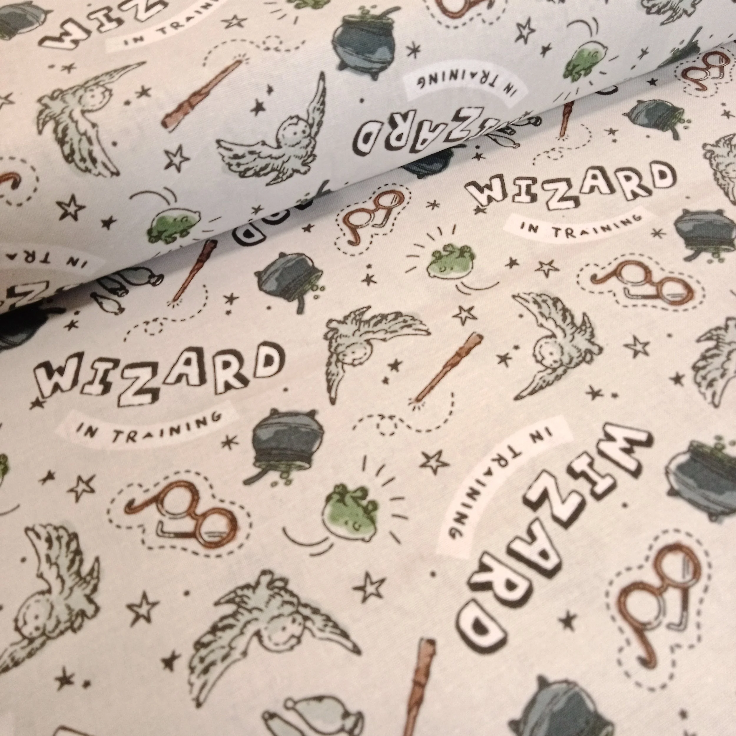 Harry Potter Characters Stained Glass Cotton Fabric per 50cm Crafty harry-potter-characters-stained-glass-cotton-fabric-per-50cm-crafty