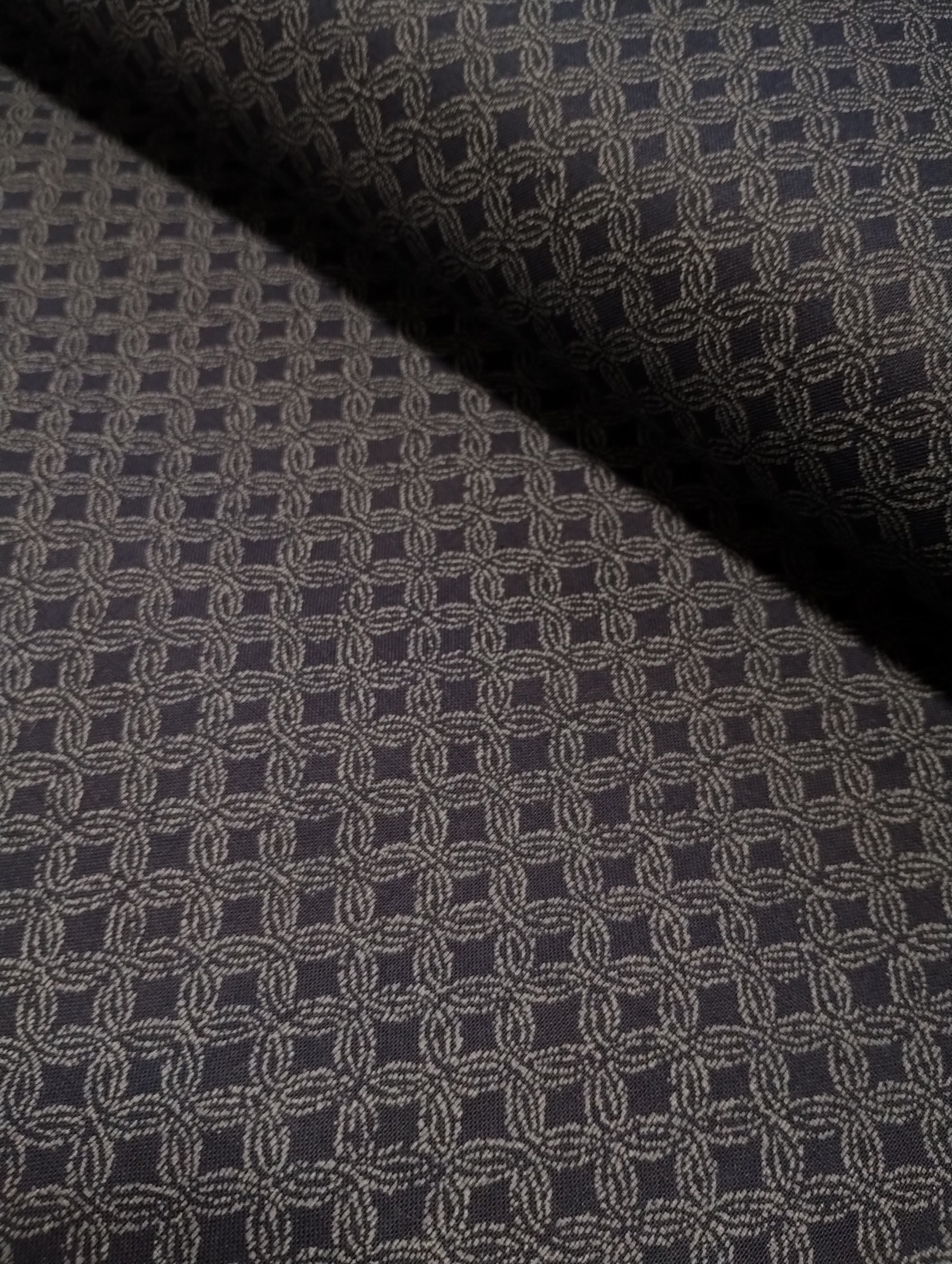 Japanese Black Woven Cotton Fabric Crafty Baba Fabrics