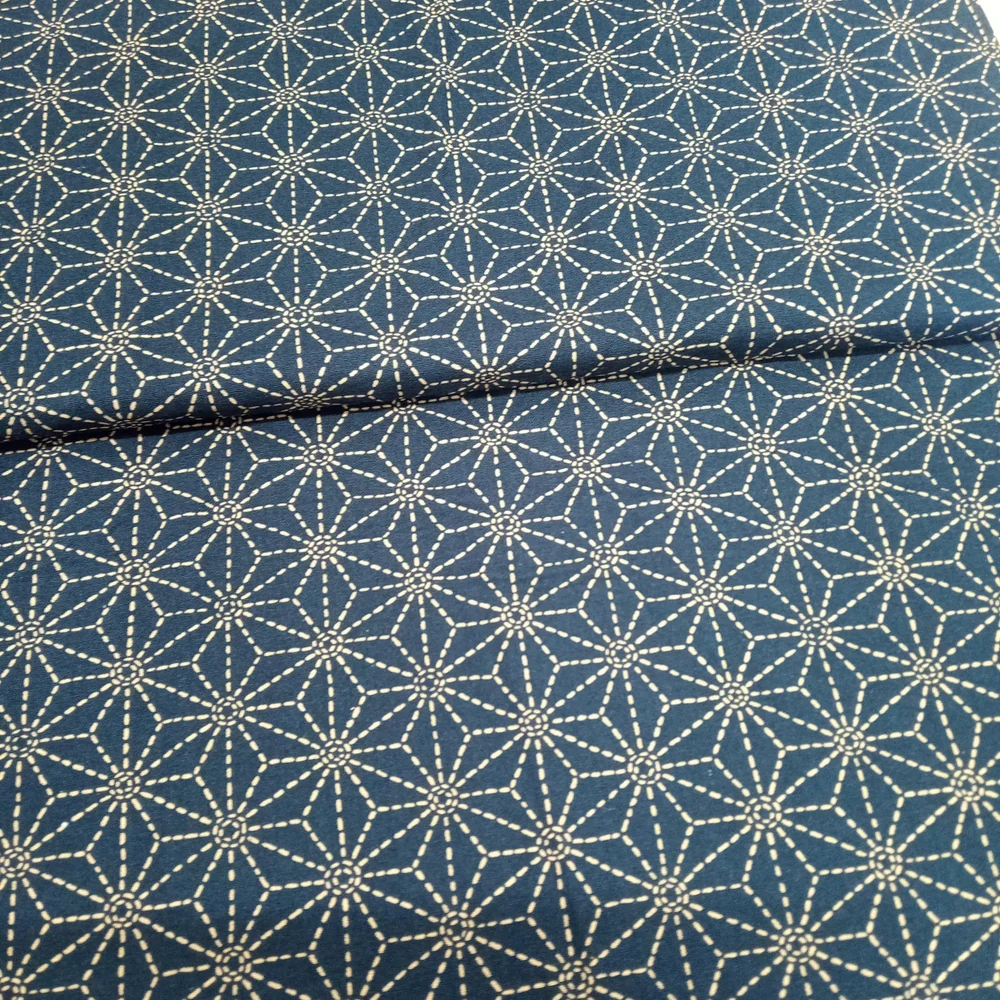 Black Cotton Japanese Fabric with Dragonflies Cotton Fabric Crafty Baba ...