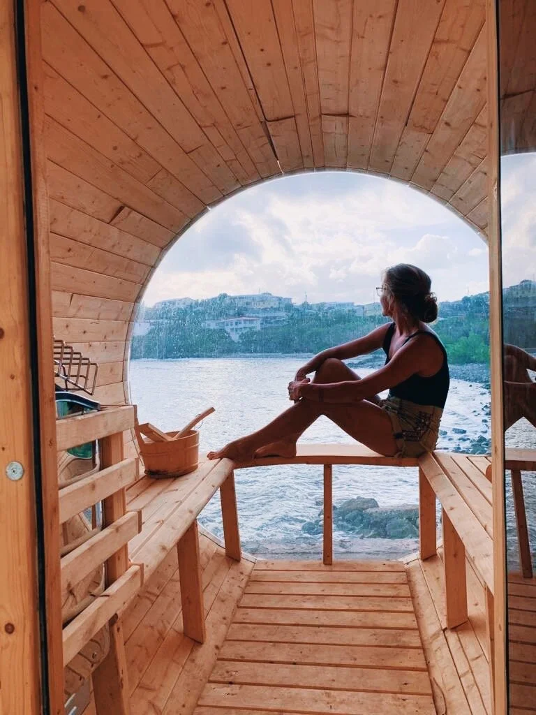 Labor of Love -- Building the Sauna + The First Hot/Cold Experience