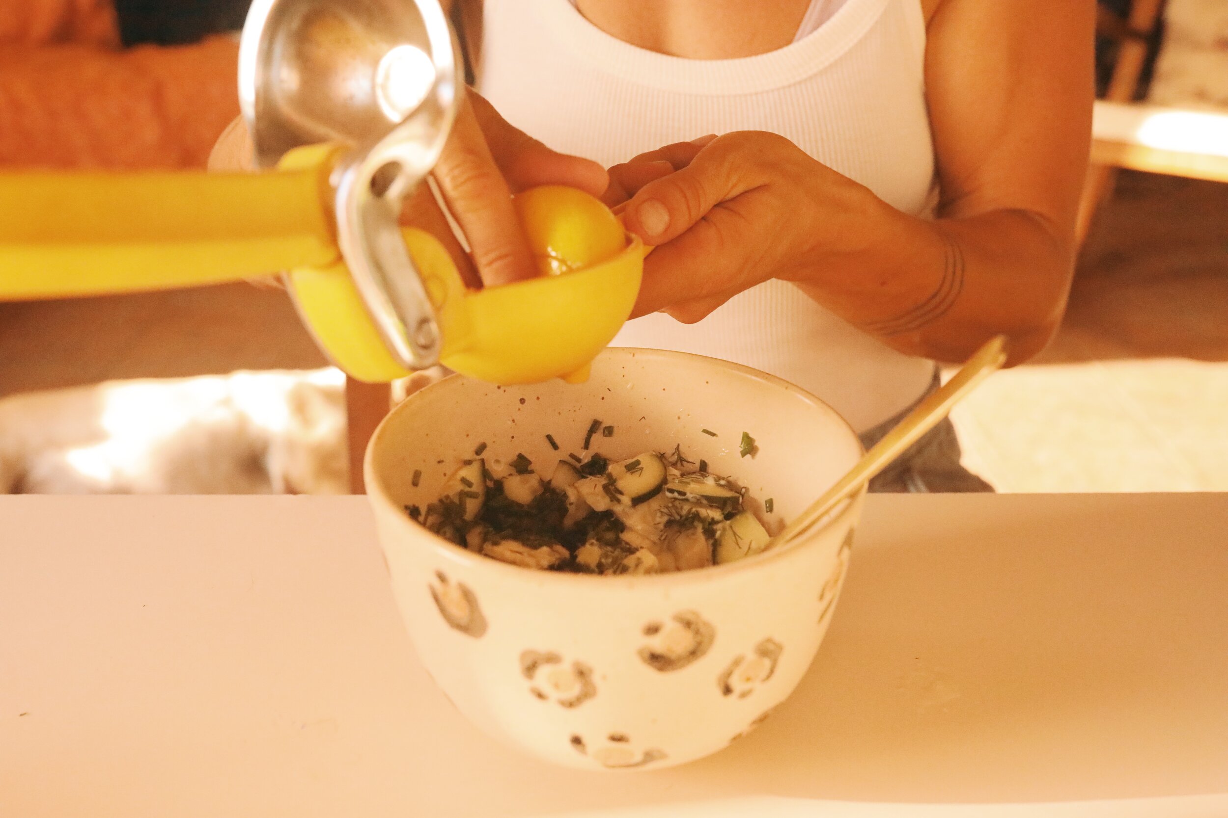 Creamy Lemon + Dill Sauce