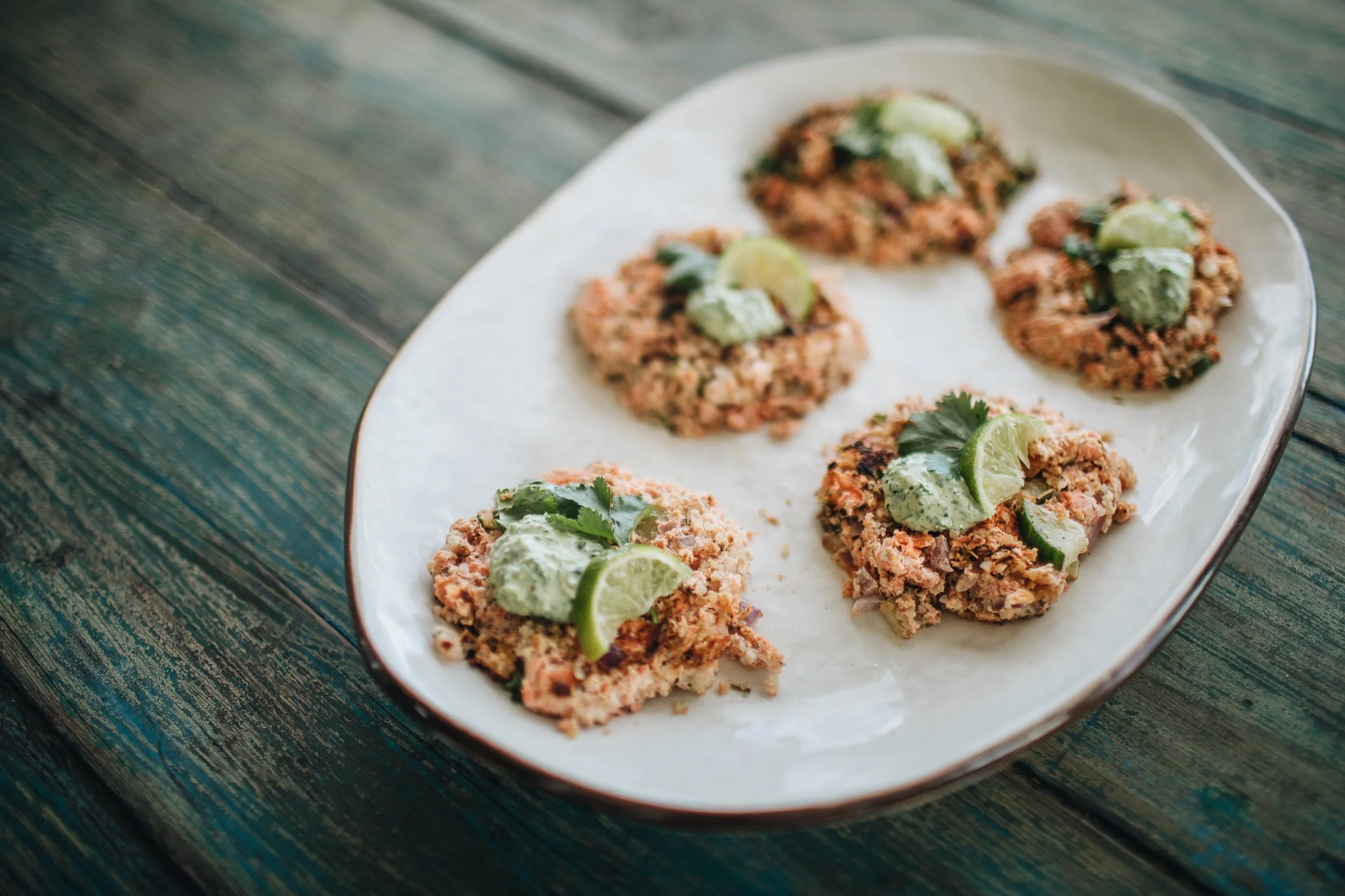 salmon burgers