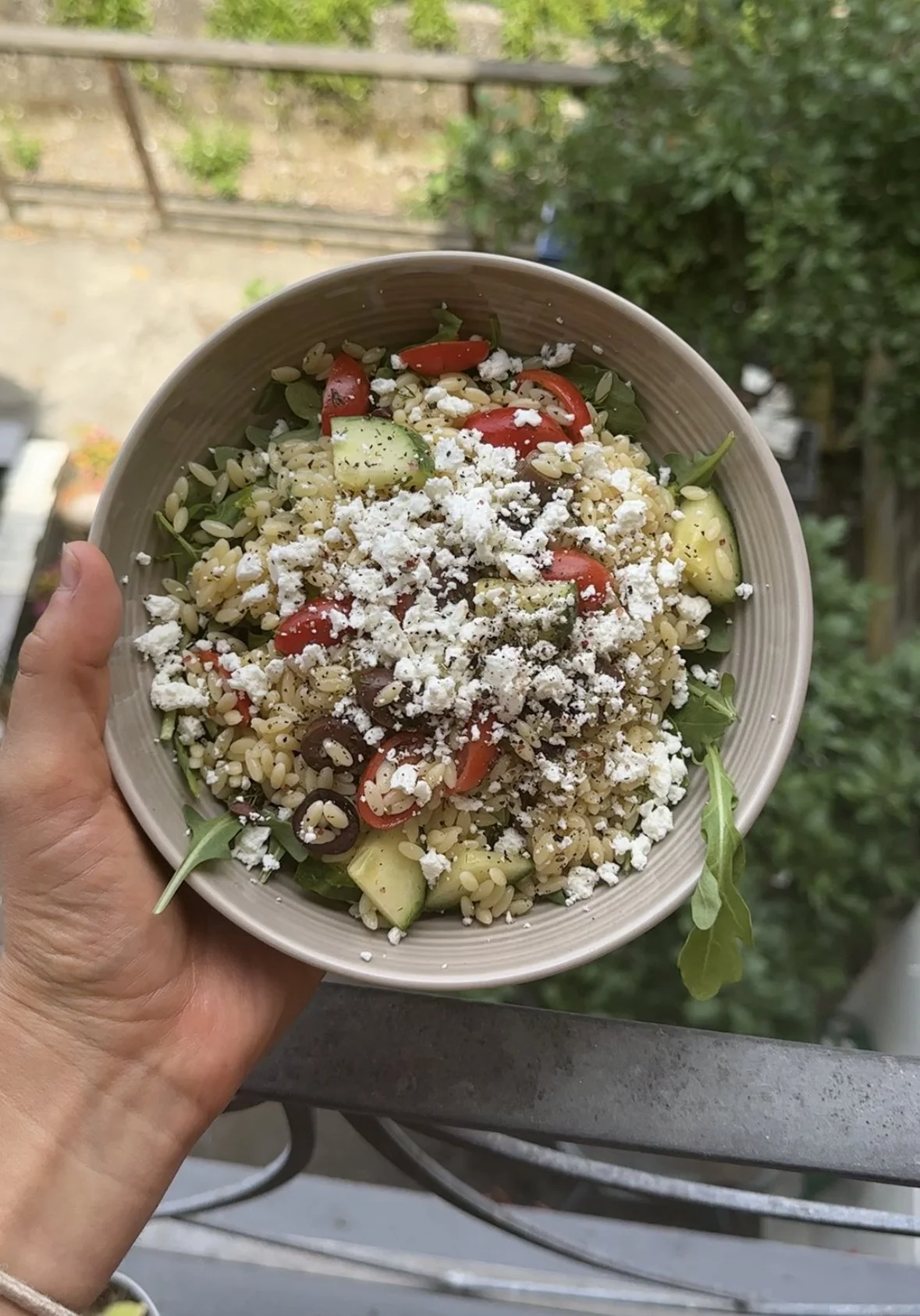 the best [+ so easy] orzo summer salad !