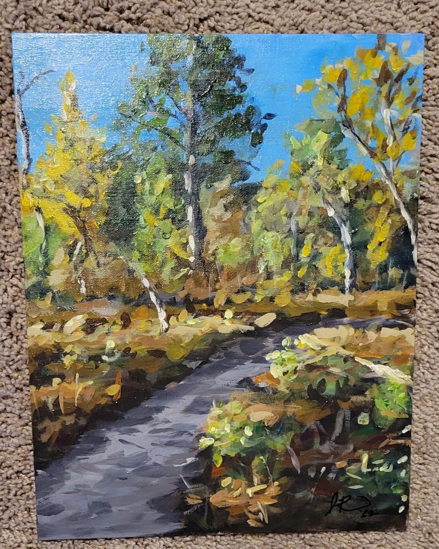 Repainted this one...again. but pleased with how it turned out. (Path on My Roosevelt)