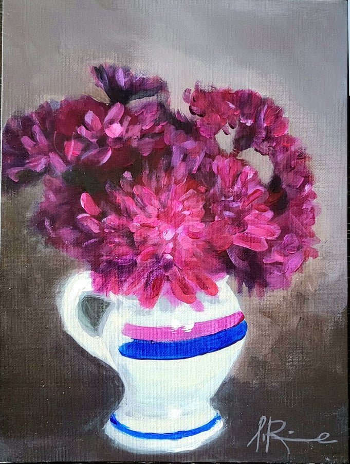 Flowers in a jar.jpeg