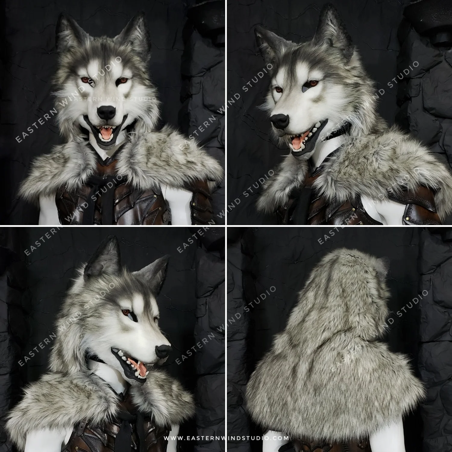 Mercy - Wolf Mask (Open jaw) — Eastern Wind Studio