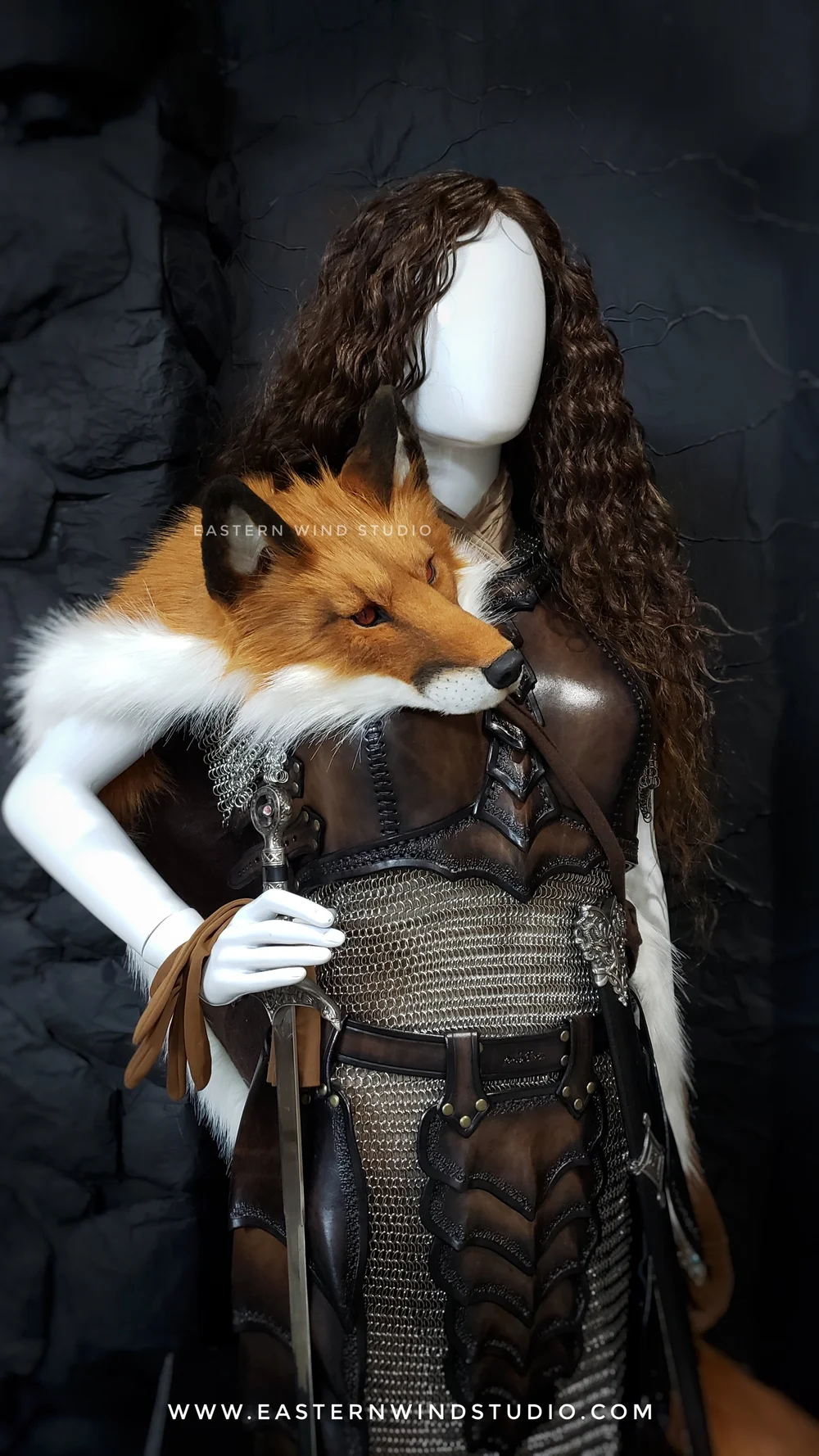 Fox - Headdress / Mantle combo — Eastern Wind Studio display picture 1