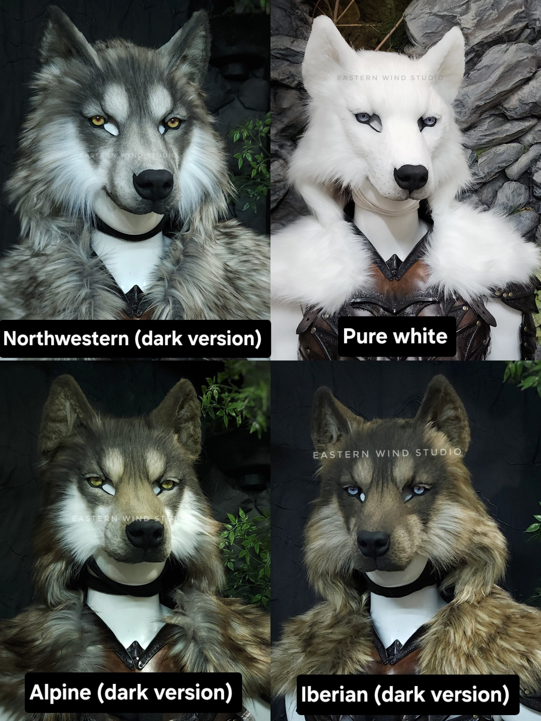 All Wolves - General  Colors, Pricing and Information